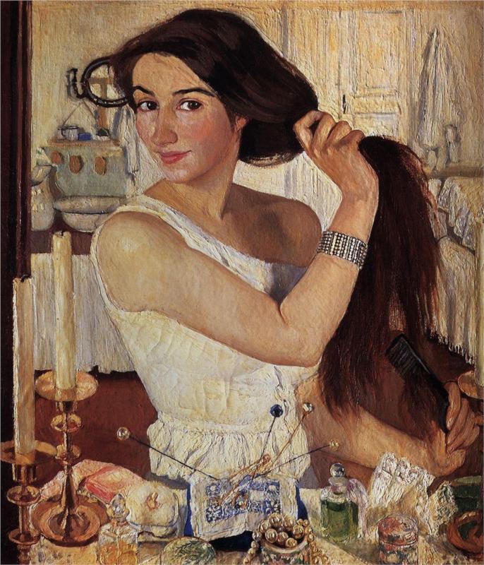 at-the-dressing-table-1909